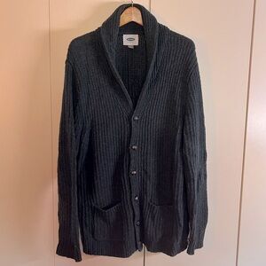 Dark Teal Grandpa Sweater - Men’s XL